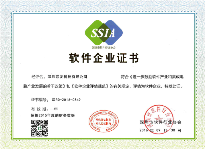 软件企业评估